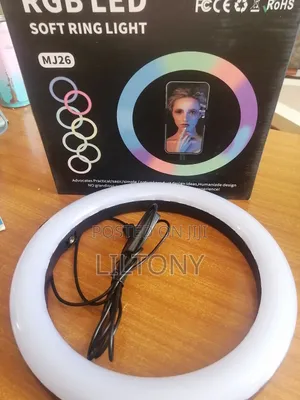 26cm RGB Led Soft Ring Light