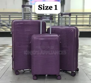 3 in 1 Unbreakable Rubber Suitcase