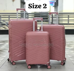 3 in 1 Unbreakable Rubber Pp Suitcase at 7199