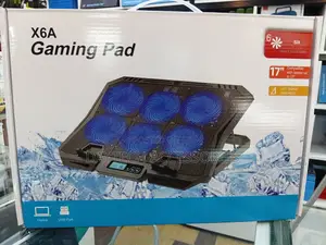 Revenge X6a Gaming Laptop Cooler Pad for Laptops Up to 17 Inches.