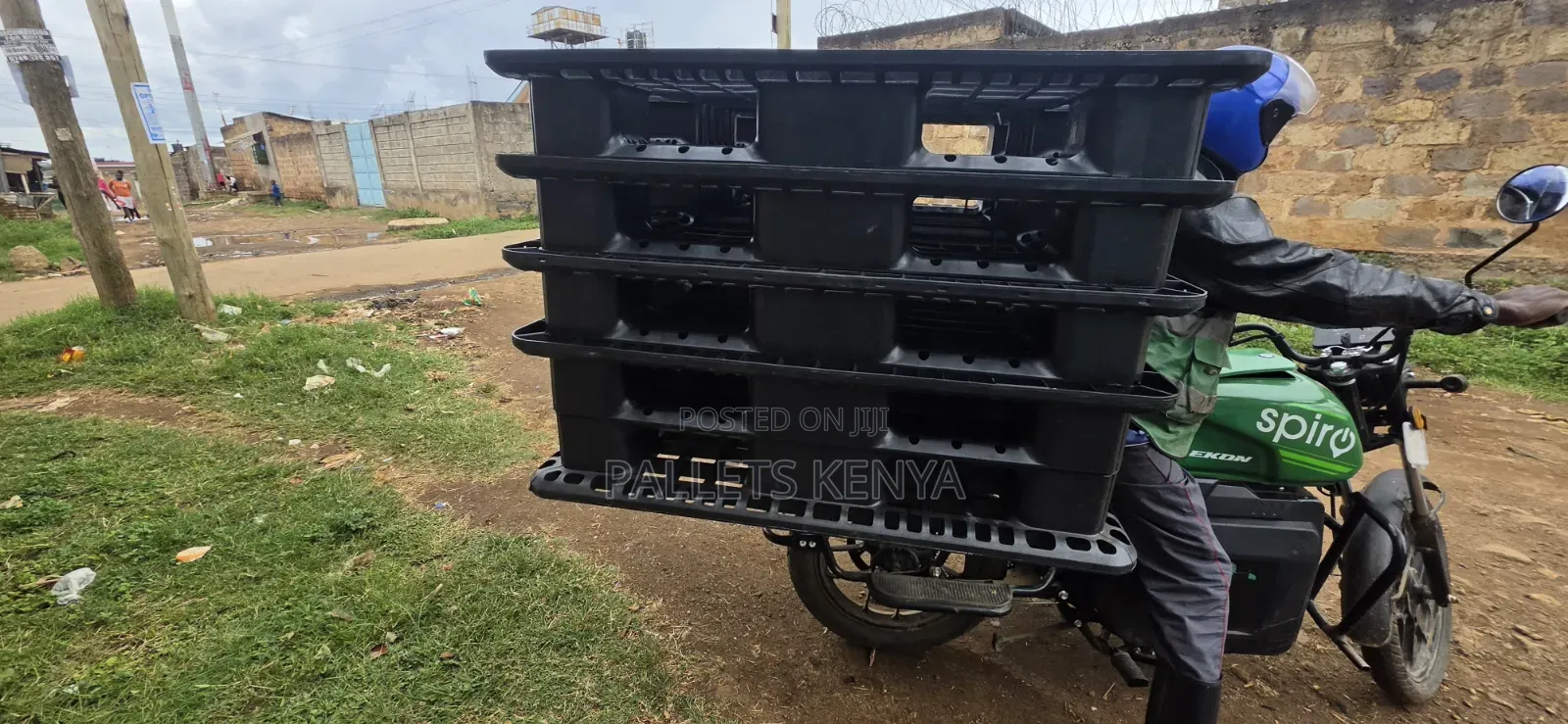 Strong Plastic Pallets For Export Industrial Storage.08d