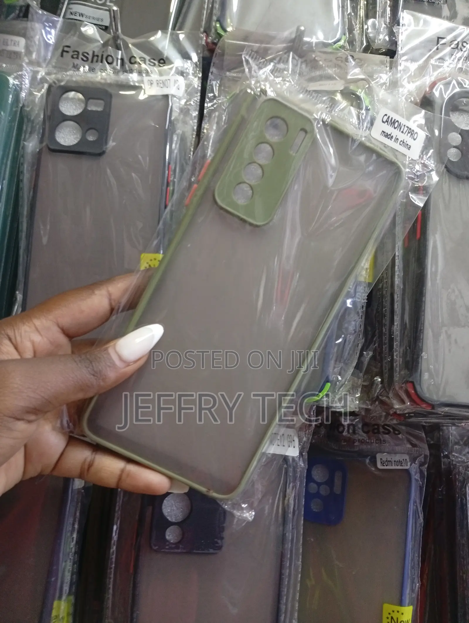 Protective Cover Specifically Designed for the Tecno Camon Pro