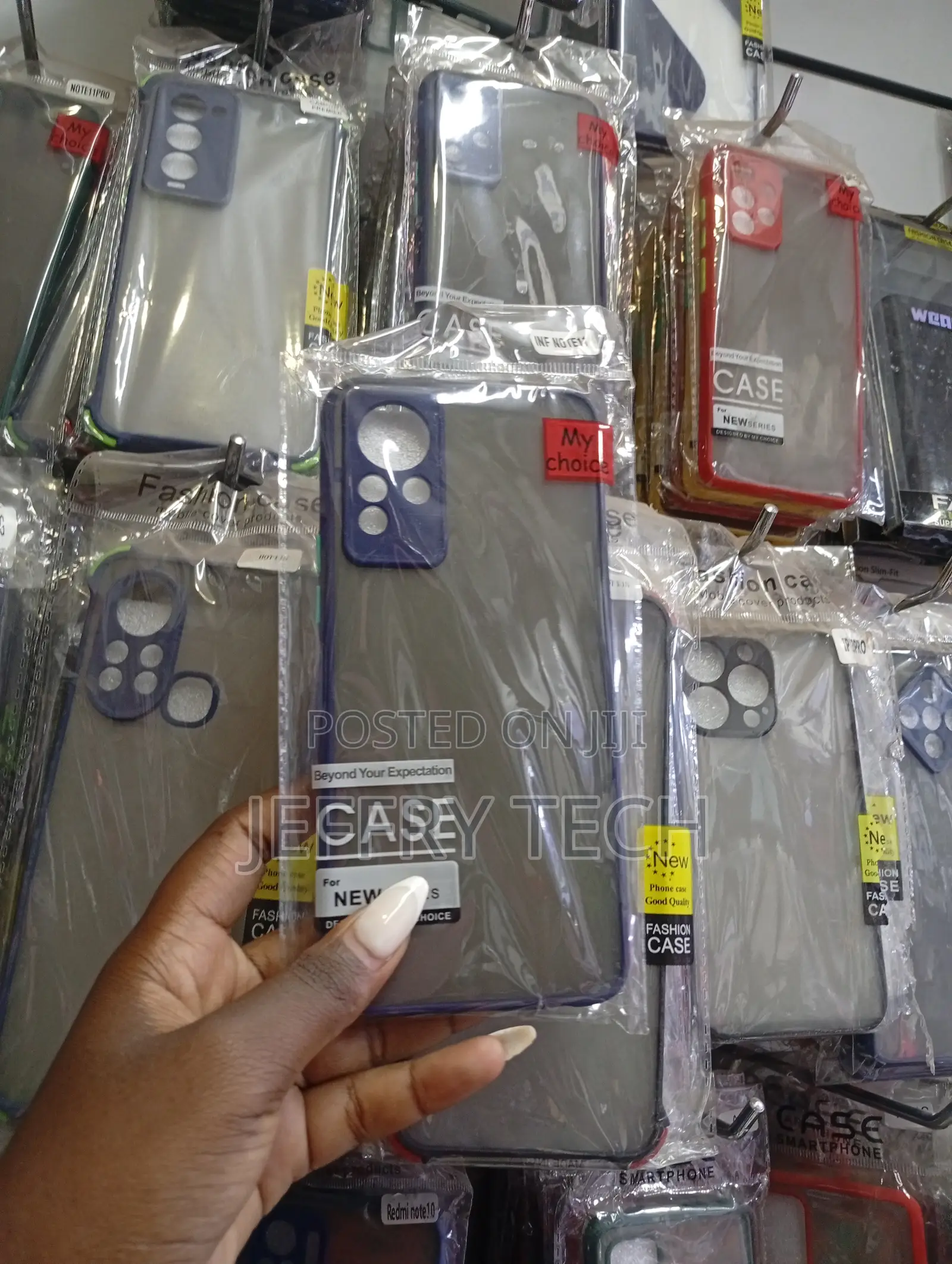 Translucent Smoke Case for the Xiaomi Redmi Note 10 Pro