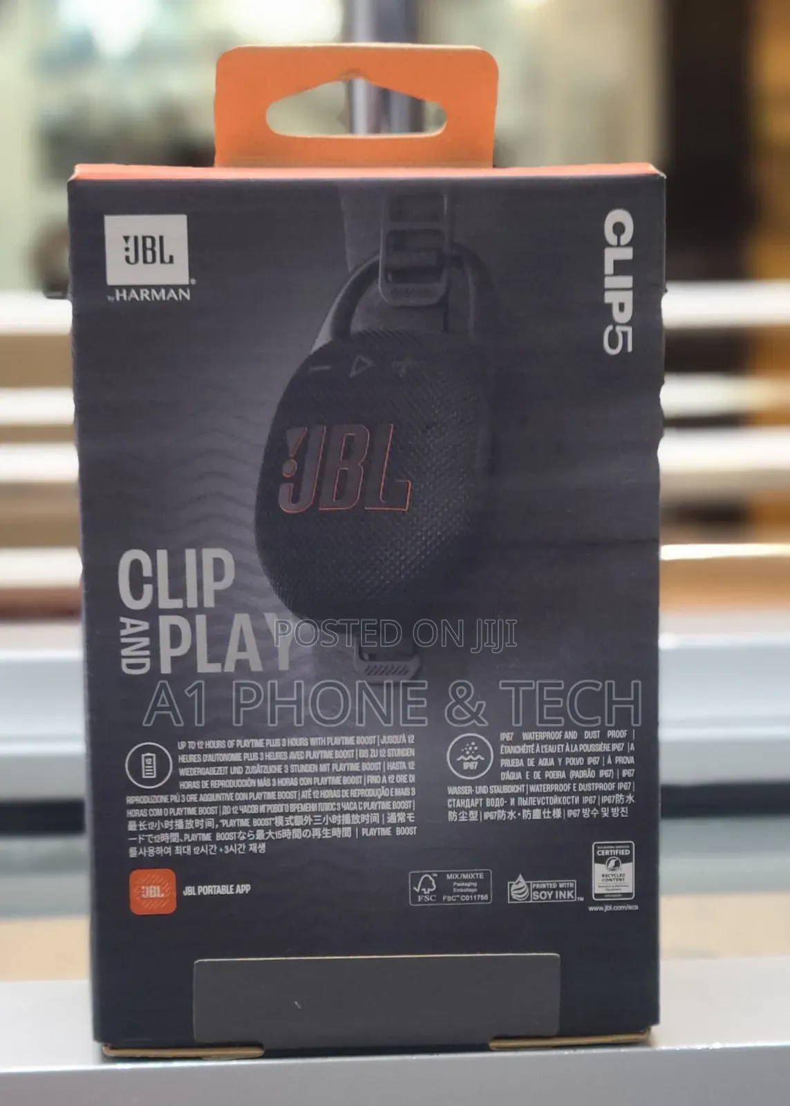 JBL Clip 5 Bluetooth Speaker