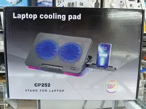 This Is a Cp252 Adjustable Angle Laptop Cooling Pad.
