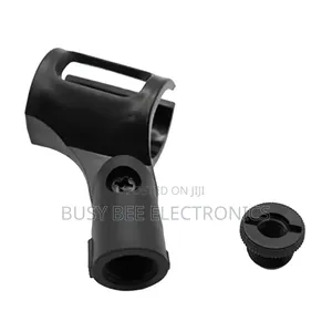 2x Universal Microphone Stand Clip Adjustable Mic Clamp Mount Holder