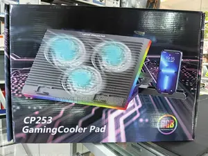 Cp253 Laptop Cooling Pad 3 Fans RGB Adjustable