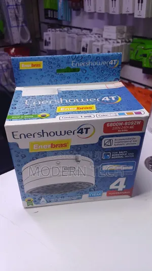 Enerbras Enershower 4t Instant Shower Heater (Salty Fresh Water)