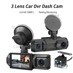 3lens Car DVR Dash Camera Recorder