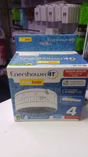 Enerbras Enershower 4t Fast Heating Electric Shower Unit