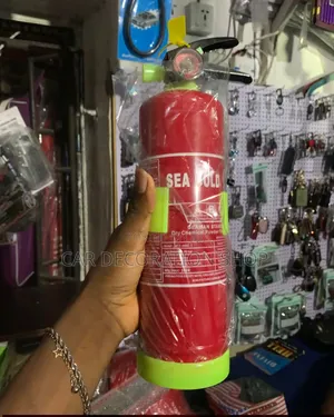 1kg Powder Extinguisher With Pressure &Mounting Clampfor Secure Mount