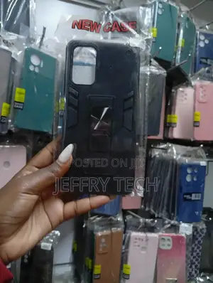 Shockproof Armor Case Featuring a Built-in Kickstand.