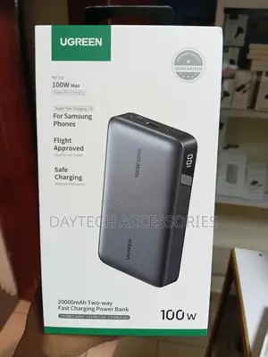 Ugreen 20000mah Two-Way Fast Charging Power Bank, Model Pb720.