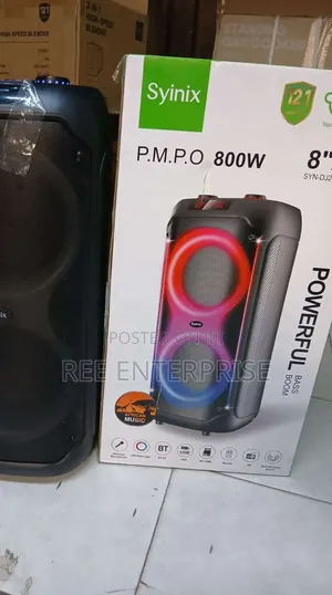 Syinix Powerful Bass Boom
Syndj280twd