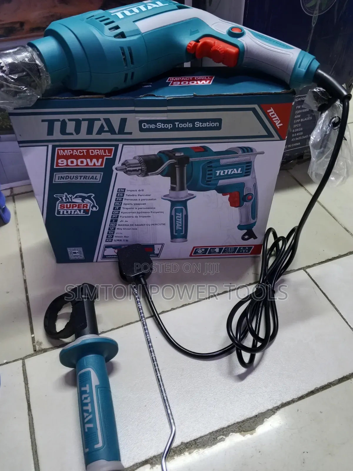 900w Total Impact Drill