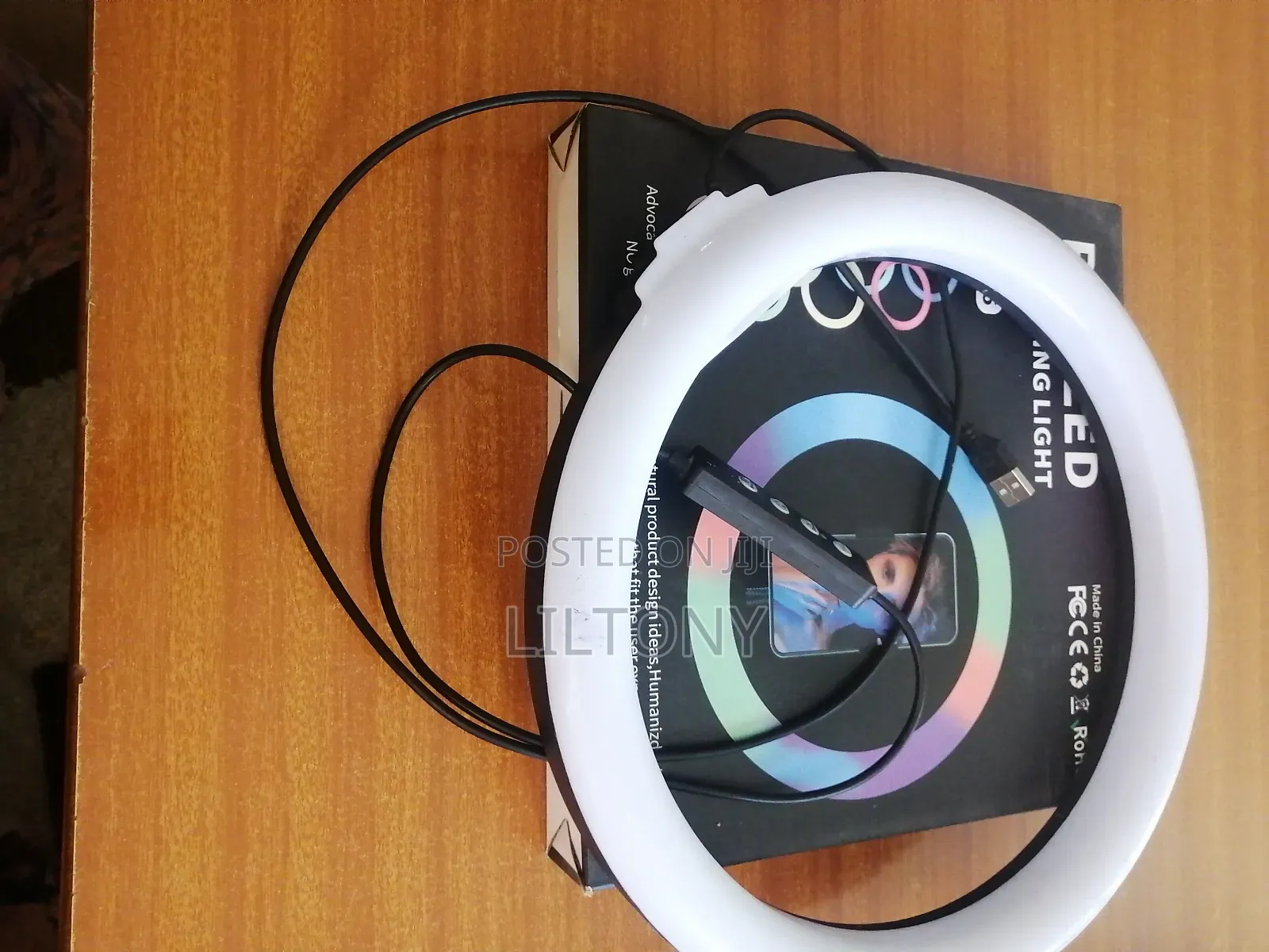 12" RGB Led Ring Light Set With 2m Tripod