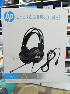 Hp Gaming Headset Single Connect in Usb - Dhe-8001u Black