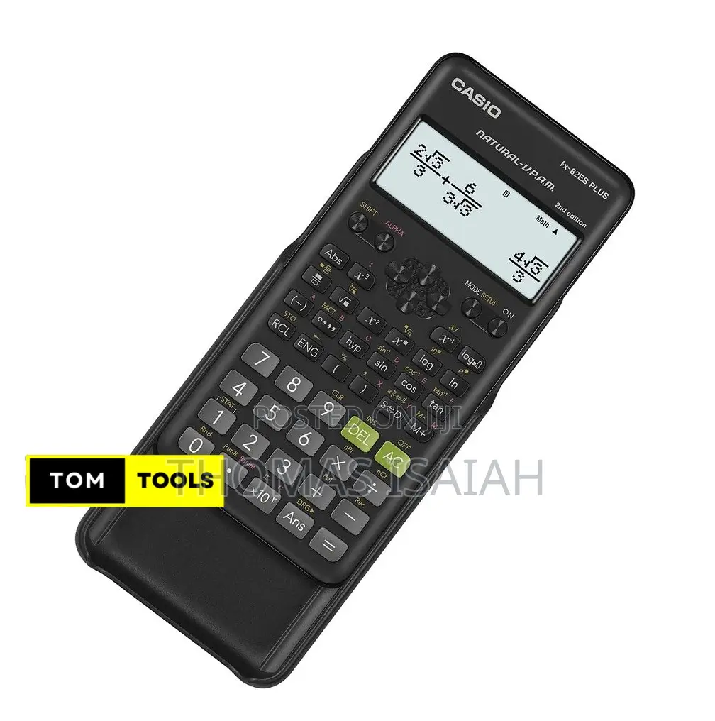 Casio Fx 82es Plus Natural Non Programmable Scientific Calculator
