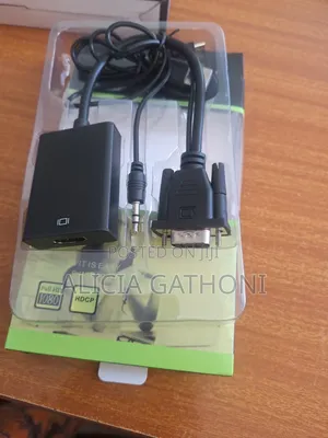Vga To Hdmi Adapter With Power Cable