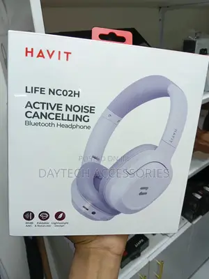 The Havit Life Nc02h Active Noise Cancelling Bluetooth Headphone.
