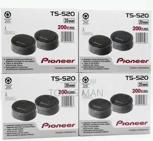 Pioneer Ts-S20 200w Max 20mm Amorphous Titanium Tweeters Set(Pair)