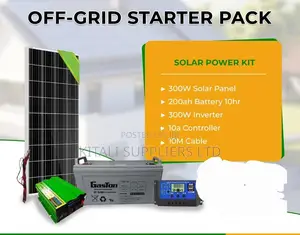 300w Solar Power Kit