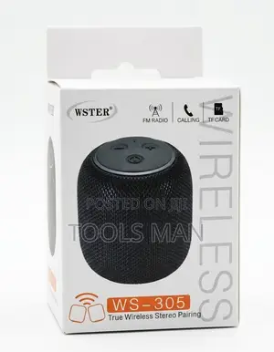 Portable Mini Bluetooth Speaker – Fm/Tf/TWS Pairing.Wster Ws-305