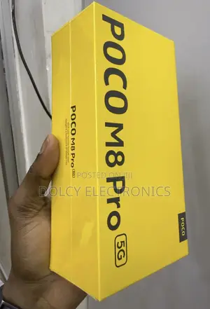 New Xiaomi Poco M8 Pro 256 GB Black