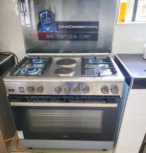 Haier 60*90cm 4g+2e Standing Cooker With Electric Oven,Wok Burner