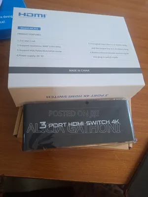 3 Port Hdmi Switch Powered 3to1