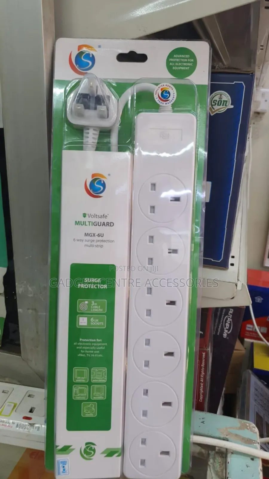 Multiguard Mg-4u Extension With Surge Protector