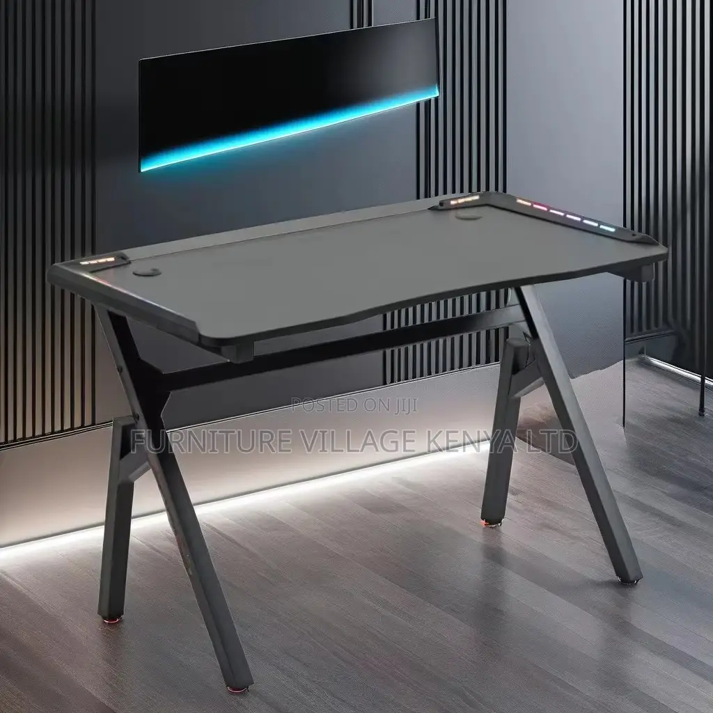 1.2m Black Generic Imported Gaming Desk