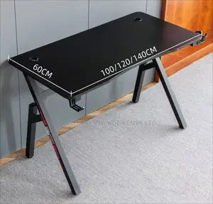 1.2m Black Generic Imported Gaming Desk
