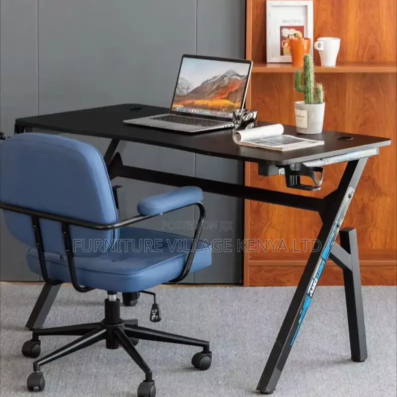 1.2m Black Generic Imported Gaming Desk