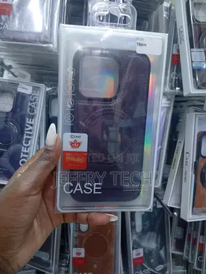 Purple Leather Case for the iPhone 16 Pro