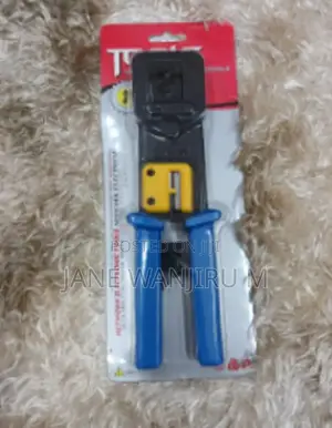 Rj45 Connector Cat5e Cat6 Network Pass Through Crimping Tool