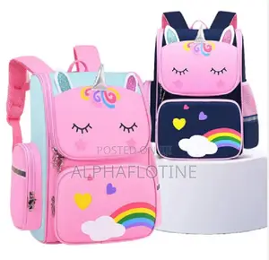 Navyblue Elementary School Students Backpack