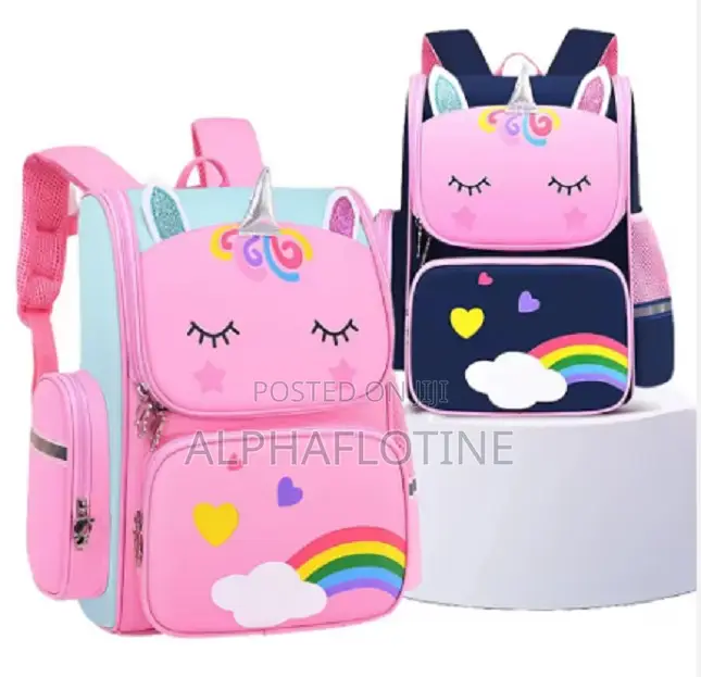 Navyblue Elementary School Students Backpack