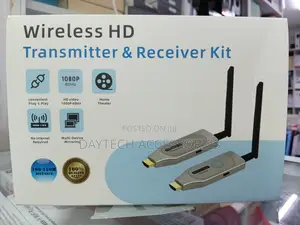 This Fjgear Wireless Hdmi Extender Kit.