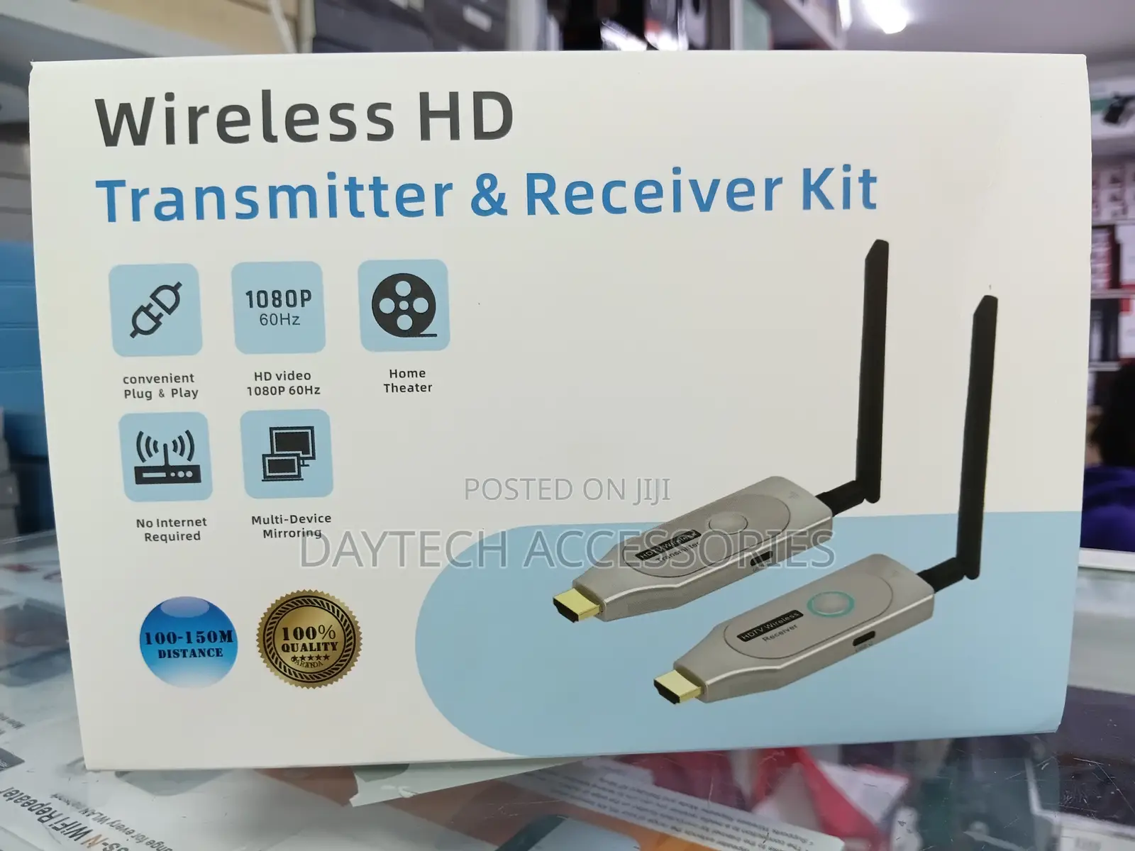 100m Wireless Hdmi Video Audio Transmitter and Receiver Extender.