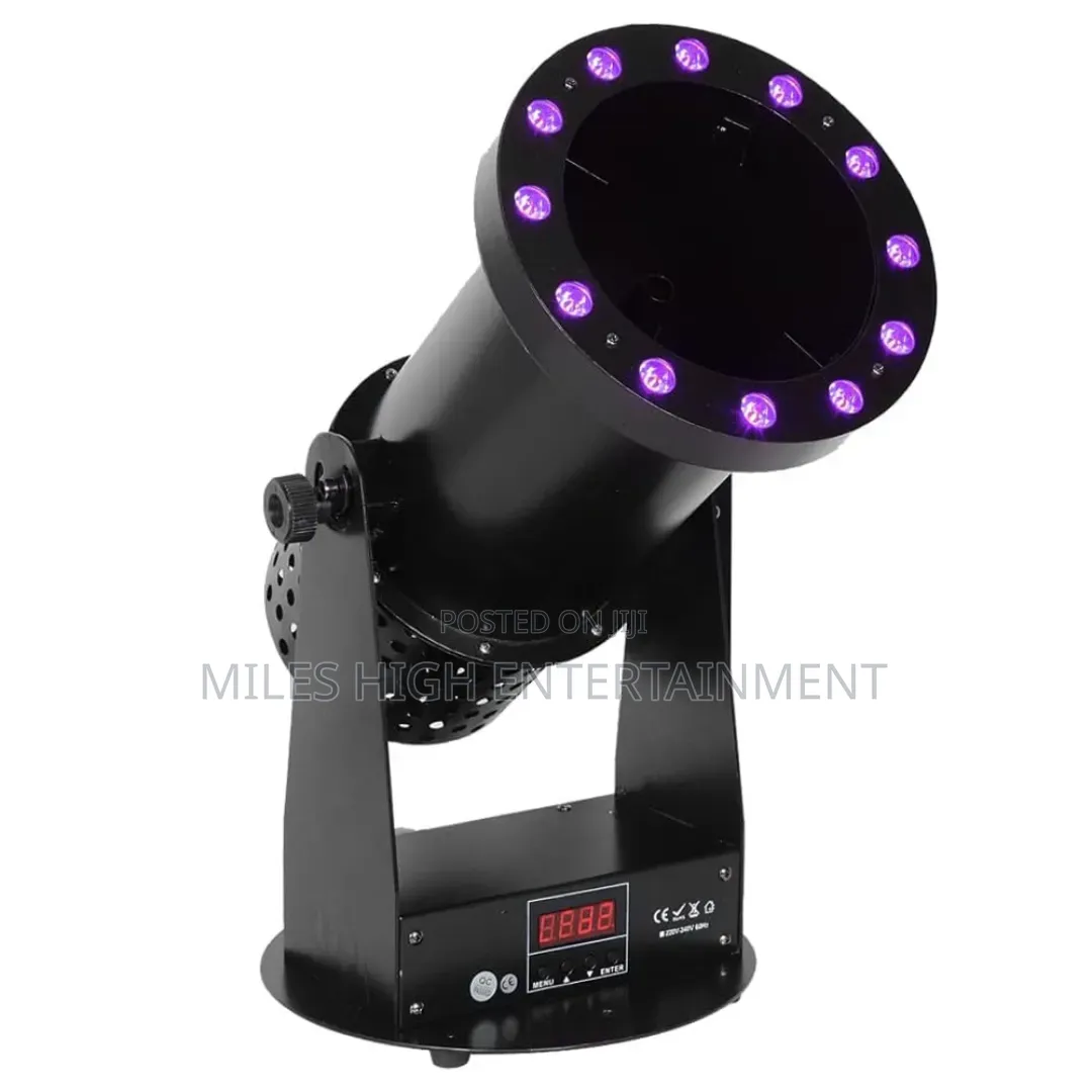 Party Confetti Machine With Led