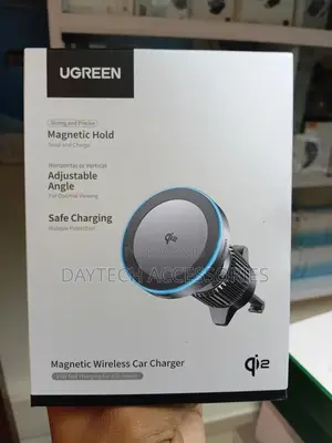 Ugreen 15w Qi2 Magsafe Wireless Car Charger Mount