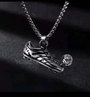 Football Shoe Necklace (Sport Style Fashion Necklace)