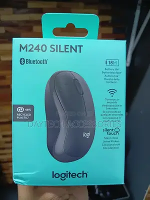 Logitech M240 Silent Wireless Mouse (Graphite)