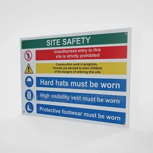 Site Safety Sign For Safety