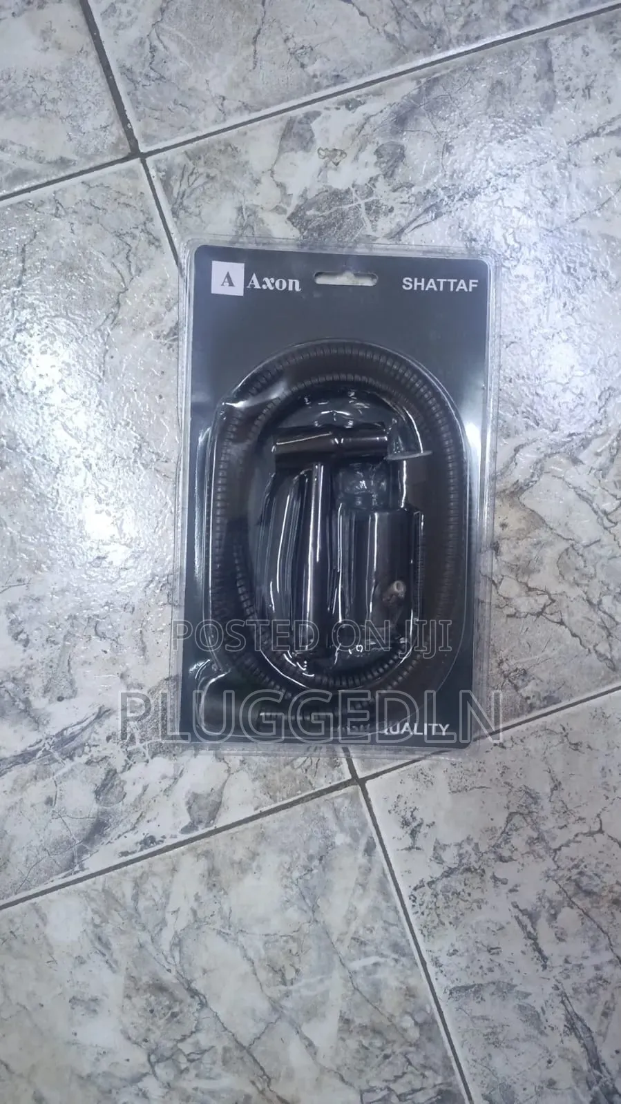 Black/ Silver Arabic Shower 