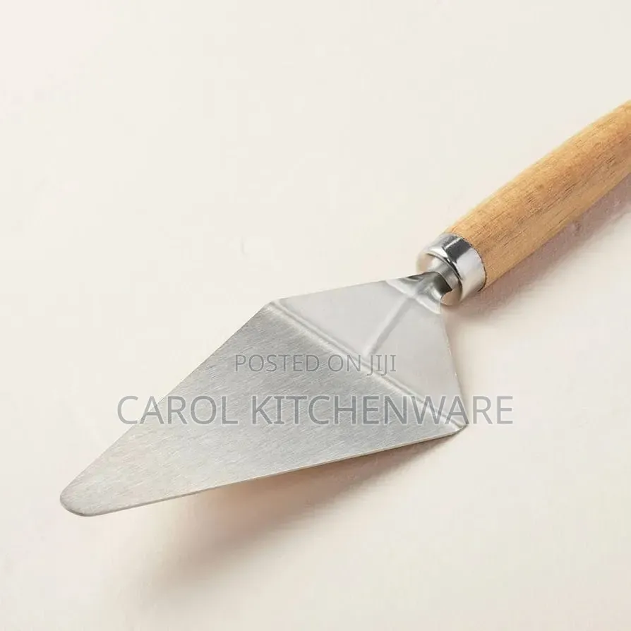 Wooden Triangle Cake Scoop
