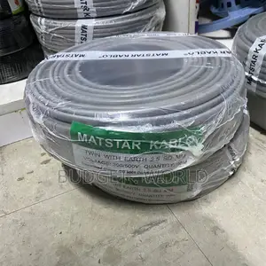 Mat Star 2.5mm Twin and Earth Electrical Cable 3 Core 90 Metres Roll P