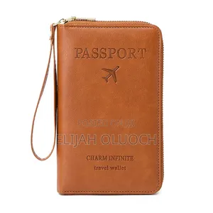 *Travel Wallet Passport Protector Case*
 Material: Pu Leather