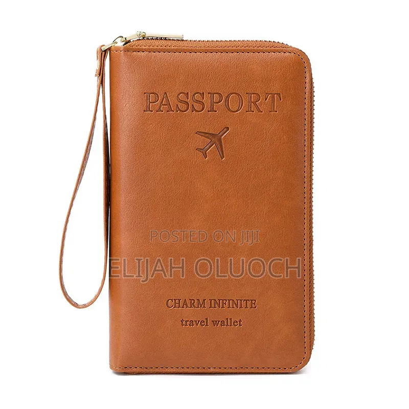 *Travel Wallet Passport Protector Case*
 Material: Pu Leather
